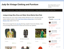 Tablet Screenshot of judygovintage.com
